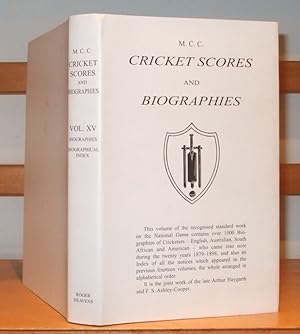 M. C. C. Cricket Scores and Biographies