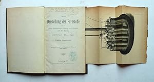 Bild des Verkufers fr ber die Darstellung der Farbstoffe sowie ber deren gleichzeitige Bildung und Fixation auf den Fasern mit Hilfe der Elektrolyse. Reichenberg, Selbstverlag, 1885. zum Verkauf von Graphikantiquariat Martin Koenitz