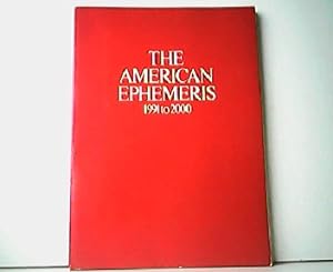 The American Ephemeris 1991 to 2000.