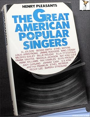 Bild des Verkufers fr The Great American Popular Singers zum Verkauf von BookLovers of Bath