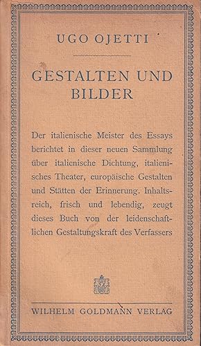 Seller image for Gestalten und Bilder for sale by Clivia Mueller