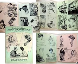 Bild des Verkufers fr GIBSON GIRL POSTCARDS (24 postcards) zum Verkauf von LIBRERA MAESTRO GOZALBO
