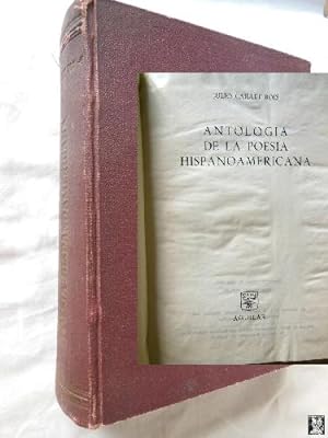 Bild des Verkufers fr ANTOLOGIA DE LA POESIA HISPANOAMERICANA zum Verkauf von Librera Maestro Gozalbo