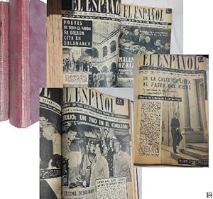 EL ESPAÑOL. Semanario de los Españoles para todos los Españoles. 1953 / 1954 (2 tomos)