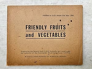 Seller image for Friendly Fruits and Vegetables for sale by Under the Covers Antique Books