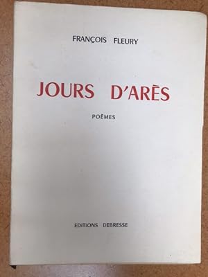 Seller image for Jours d'Ars : Pomes for sale by Regent College Bookstore
