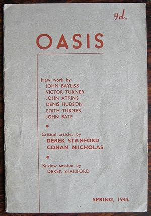 Oasis. [Edited by John Bate]. Spring, 1944