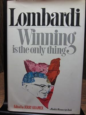 Immagine del venditore per LOMBARDI: WINNING IS THE ONLY THING venduto da The Book Abyss