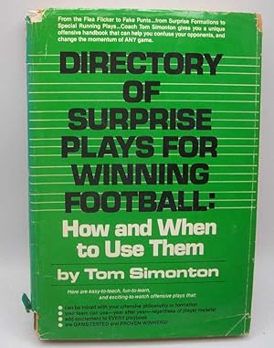 Seller image for Directory of Surprise Plays for Winning Football: How and When to Use Them for sale by Easy Chair Books