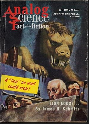 Image du vendeur pour ANALOG Science Fact & Fiction: October, Oct. 1961 ("Planet of The Damned") mis en vente par Books from the Crypt