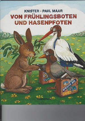 Bild des Verkufers fr Von Frhlingsboten und Hasenpfoten. Geschichten, Reime und Lieder. Mit Bildern von Paul Maar. zum Verkauf von Antiquariat Frank Dahms