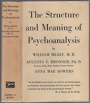 Bild des Verkufers fr The Structure and Meaning of Psychoanalysis zum Verkauf von Between the Covers-Rare Books, Inc. ABAA