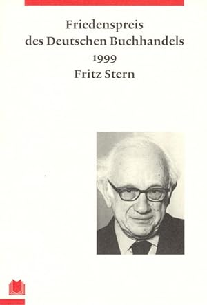 Bild des Verkufers fr Fritz Stern: Ansprachen aus Anlass der Verleihung des Friedenspreises des deutschen Buchhandels (Friedenspreis des Deutschen Buchhandels - Ansprachen aus Anlass der Verleihung) zum Verkauf von Versandantiquariat Felix Mcke