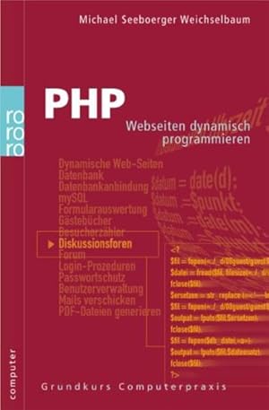 Image du vendeur pour PHP: Webseiten dynamisch programmieren mis en vente par Versandantiquariat Felix Mcke