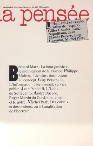 Image du vendeur pour L'Humanite et l'exploration de l'espace. Gilles Charles, Luigi Napolitano, Jean-Claude Pecker . No 226. la pensee. Recherches Marxistes, Sciences, Societe, Philosophie. mis en vente par Fundus-Online GbR Borkert Schwarz Zerfa