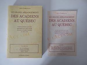 Seller image for Le Grand arrangement des Acadiens au Qubec, vol. 8 (Syr? Vigneau) for sale by Chez Libro17