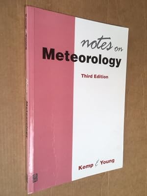 Seller image for Notes on Meteorology for sale by Raymond Tait