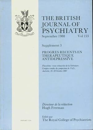 The British journal of psychiatry vol 153 - Collectif