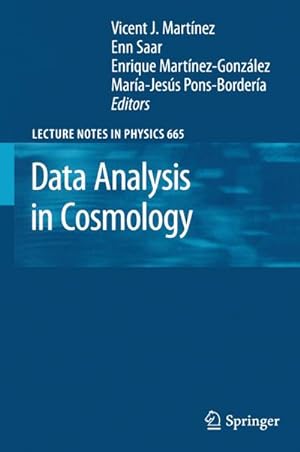 Bild des Verkufers fr Data Analysis in Cosmology zum Verkauf von AHA-BUCH GmbH