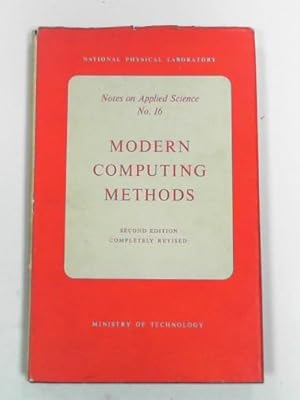 Seller image for Modern computing methods for sale by Cotswold Internet Books