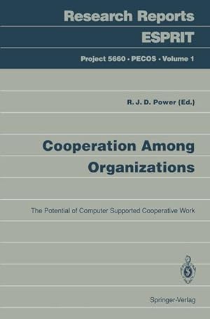 Bild des Verkufers fr Cooperation Among Organizations : The Potential of Computer Supported Cooperative Work zum Verkauf von AHA-BUCH GmbH
