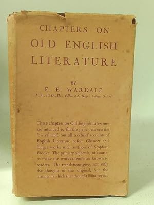 Imagen del vendedor de Chapters on Old English Literature a la venta por World of Rare Books