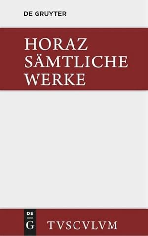 Imagen del vendedor de Smtliche Werke : Lateinisch - deutsch a la venta por AHA-BUCH GmbH