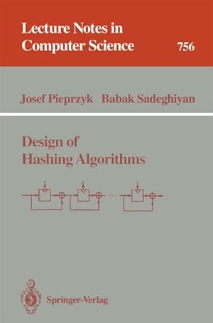 Seller image for Design of Hashing Algorithms for sale by AHA-BUCH GmbH