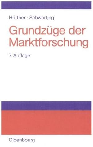 Immagine del venditore per Grundzge der Marktforschung venduto da AHA-BUCH GmbH