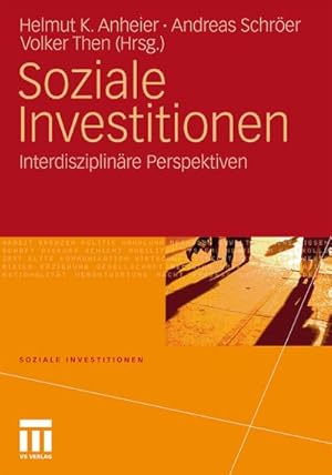 Seller image for Soziale Investitionen : Interdisziplinre Perspektiven for sale by AHA-BUCH GmbH