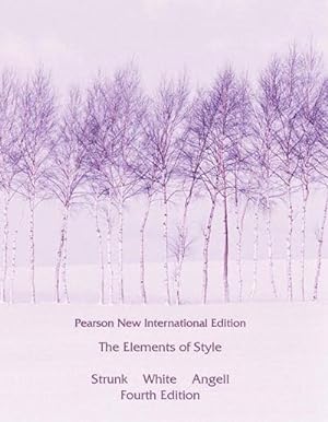 Bild des Verkufers fr Elements of Style, The : Pearson New International Edition zum Verkauf von AHA-BUCH GmbH