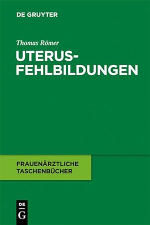 Bild des Verkufers fr Uterusfehlbildungen zum Verkauf von AHA-BUCH GmbH
