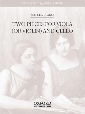 Bild des Verkufers fr Two Pieces for viola (or violin) and cello zum Verkauf von AHA-BUCH GmbH