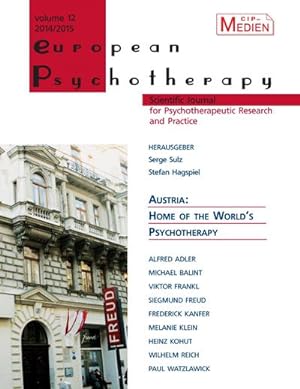 Bild des Verkufers fr European Psychotherapy 2014/2015 : Austria: Home of the World's Psychotherapy zum Verkauf von AHA-BUCH GmbH