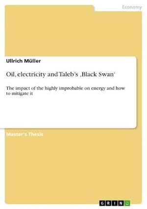 Seller image for Oil, electricity and Talebs Black Swan : The impact of the highly improbable on energy and how to mitigate it for sale by AHA-BUCH GmbH