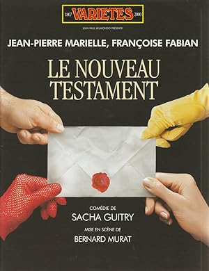 Bild des Verkufers fr Programmheft Sacha Guitry LE NOUVEAU TESTAMENT Comedie Premiere 17. Dezember 1999 zum Verkauf von Programmhefte24 Schauspiel und Musiktheater der letzten 150 Jahre