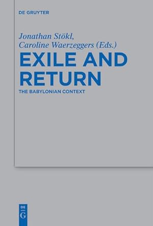 Bild des Verkufers fr Exile and Return : The Babylonian Context zum Verkauf von AHA-BUCH GmbH