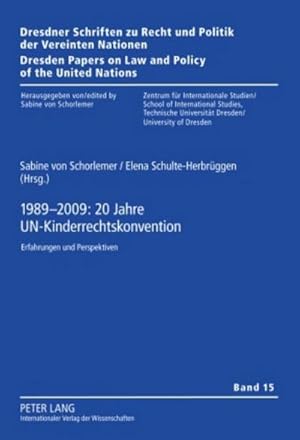 Bild des Verkufers fr 1989-2009: 20 Jahre UN-Kinderrechtskonvention : Erfahrungen und Perspektiven zum Verkauf von AHA-BUCH GmbH