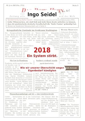 Bild des Verkufers fr 2018 Ein System stirbt : Wie wir unserer Oberschicht wegen Eigenbedarf kndigten zum Verkauf von AHA-BUCH GmbH