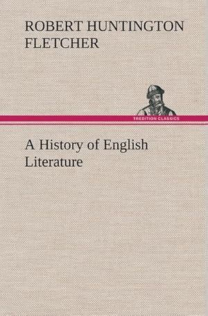 Bild des Verkufers fr A History of English Literature zum Verkauf von AHA-BUCH GmbH