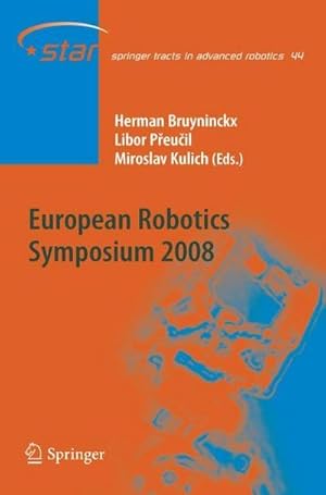 Image du vendeur pour European Robotics Symposium 2008 mis en vente par AHA-BUCH GmbH