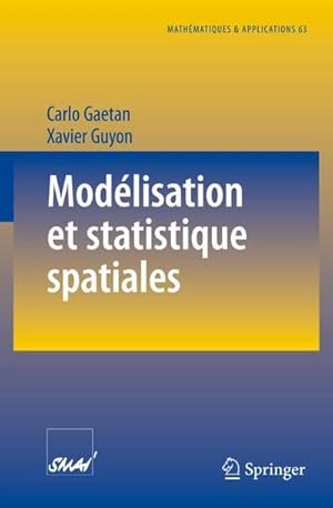 Seller image for Modlisation et statistique spatiales for sale by AHA-BUCH GmbH