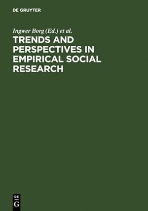 Immagine del venditore per Trends and Perspectives in Empirical Social Research venduto da AHA-BUCH GmbH