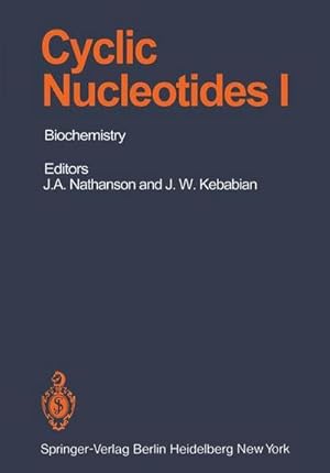 Bild des Verkufers fr Cyclic Nucleotides : Part I: Biochemistry zum Verkauf von AHA-BUCH GmbH