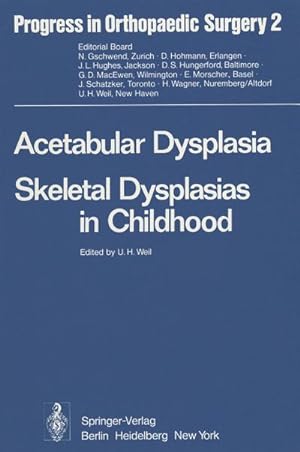 Seller image for Acetabular Dysplasia : Skeletal Dysplasias in Childhood for sale by AHA-BUCH GmbH