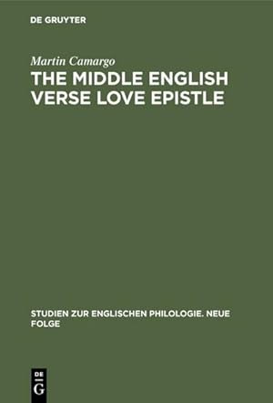 Immagine del venditore per The Middle English Verse Love Epistle venduto da AHA-BUCH GmbH