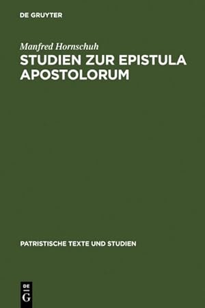 Seller image for Studien zur Epistula Apostolorum for sale by AHA-BUCH GmbH