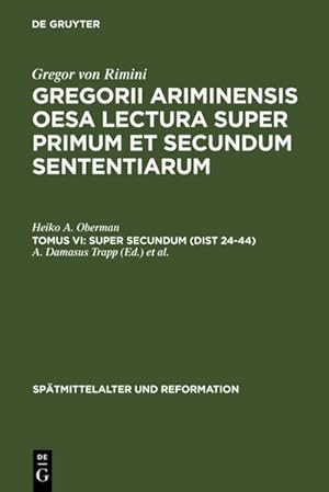 Seller image for Super Secundum (Dist 24-44) for sale by AHA-BUCH GmbH
