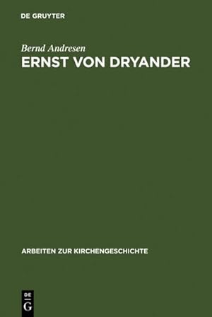 Immagine del venditore per Ernst von Dryander : Eine biographische Studie venduto da AHA-BUCH GmbH