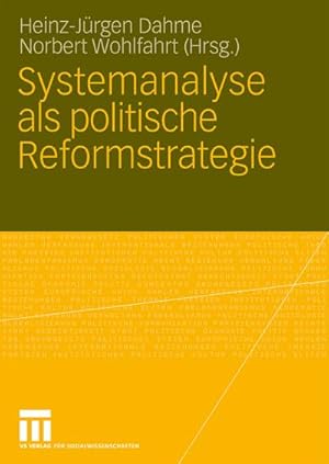 Image du vendeur pour Systemanalyse als politische Reformstrategie mis en vente par AHA-BUCH GmbH
